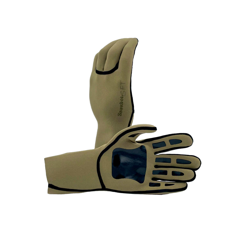 Mens Neoprene Fishing Gloves (Lightweight Waterproof) (L/XL