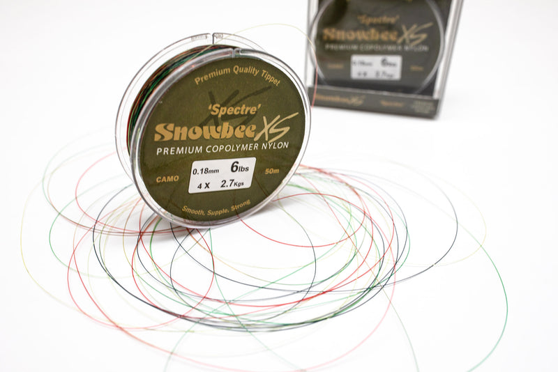 Maximumcatch 50M Chameleon Invisible Fly Fishing Tippet Line with Tippet  Holder & Spool Tender