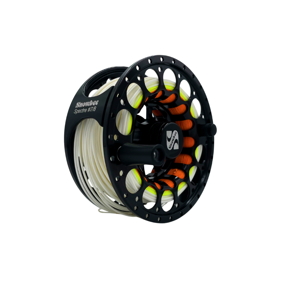 Spectre Fly Reel #7/8 (Black) + WFSD8F & Spectre Fly Reel #7/8 Spare Spool + WFSD8ST