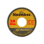 XS-Plus Gold Super-Fluorocarbon Tippet | 50m [2-Pack]