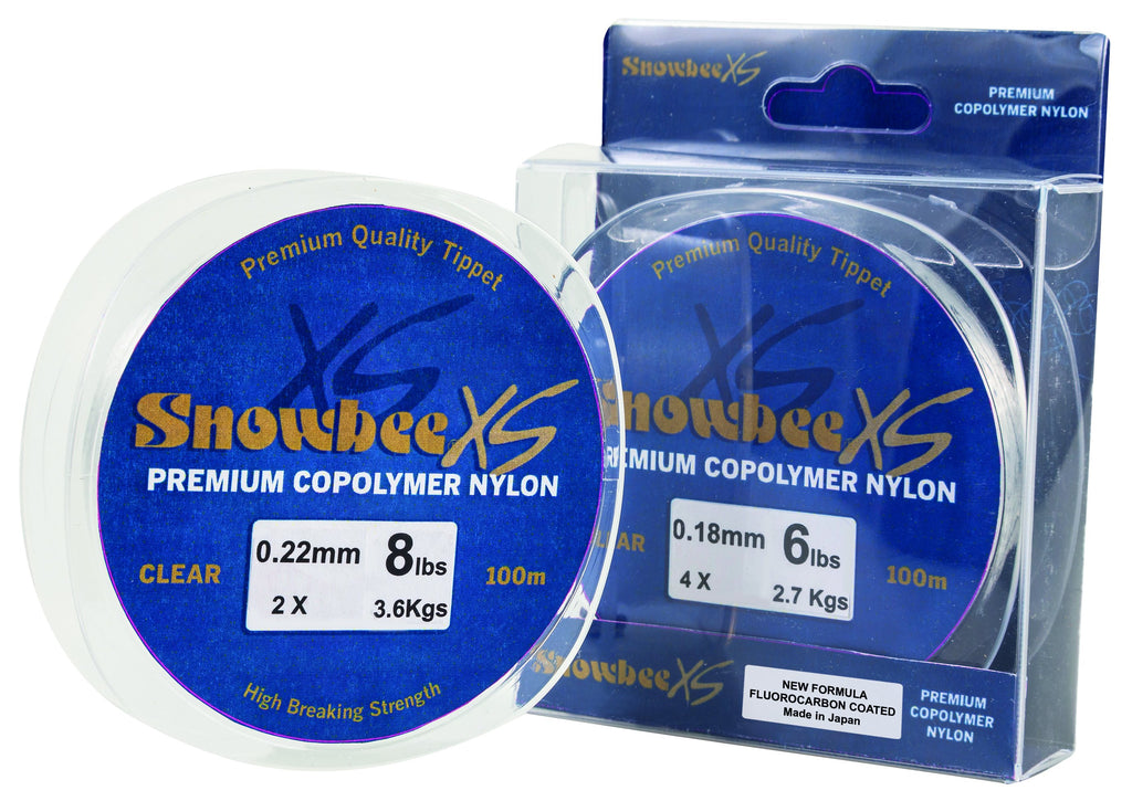 XS Fluorocarbon-Coated Copolymer Nylon, Clear, 100m