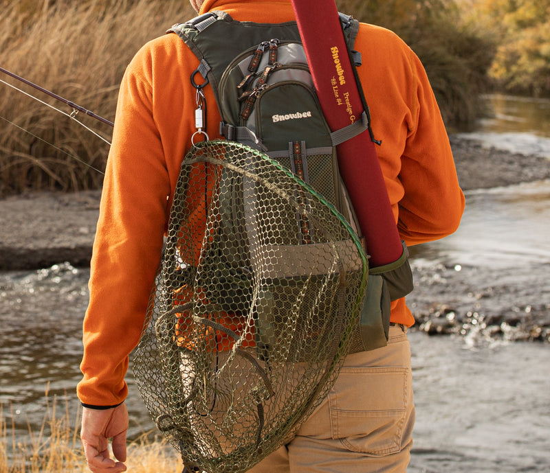 River Grip Fly Fishing Landing Net with Magnetic Release