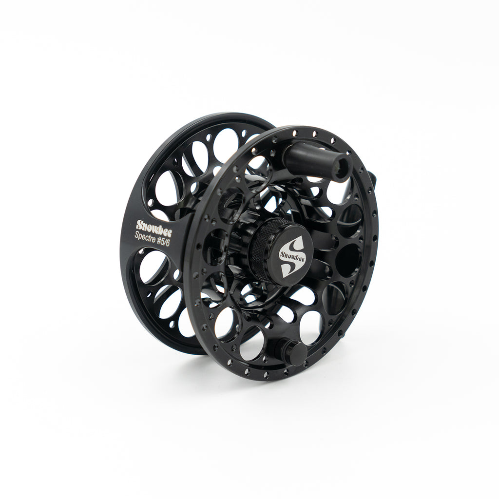 Snowbee Spectre Cassette Fly Reels #5/6 Black with Bag & 3 Spools